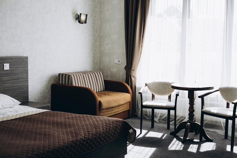 Bedroom 3, Hotel Complex Dvir Kniazhoiy Korony, Skolivs'kyi