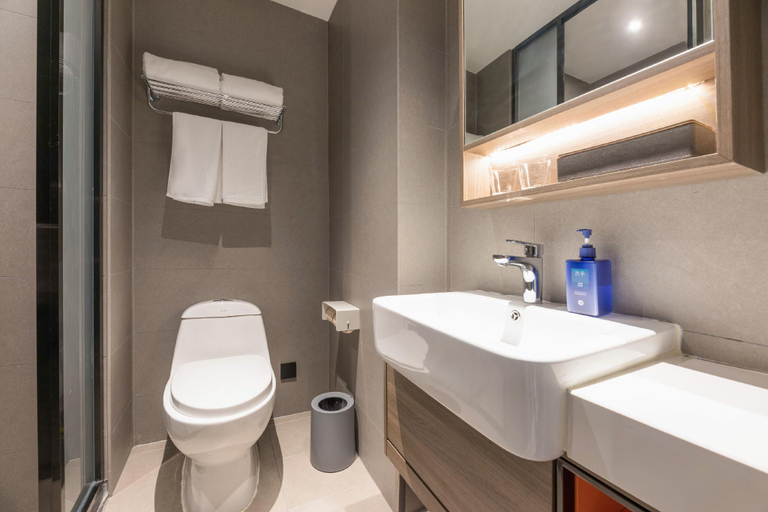 Bathroom 4, Hanting Hotel Yangzhou Slender West Lake West Gate, Yangzhou