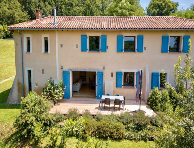 Balcony, French Villa With Pool & Games Room, Tarn