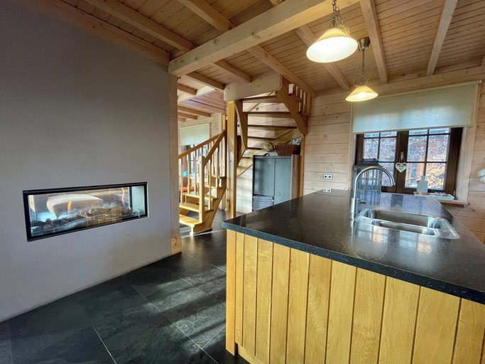 Private kitchen 4, Villa With Sauna & Tub, Twenterand