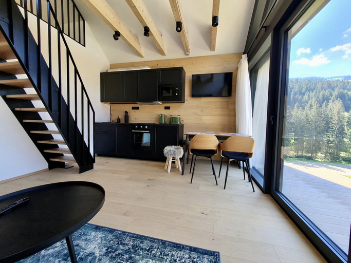 Private kitchen 2, Apartment in Krkonose With Mountain Views, Trutnov