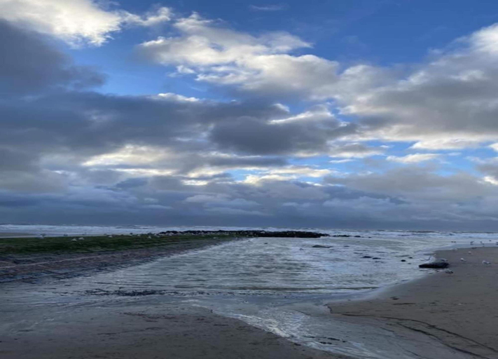View from property 3, Steps From the Quiet Seaside Path, West-Vlaanderen