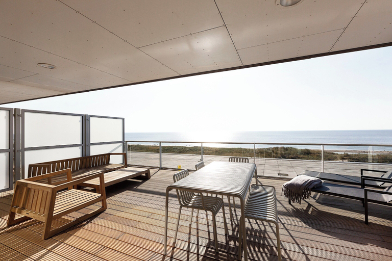 Balcony, Luxury Seaview Apartment for 4, Bergen