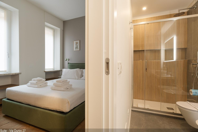 Bedroom, Brera Apartments in San Babila, Milano