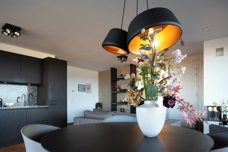 Private kitchen 4, Luxury Seaview Apartment for 4, Bergen