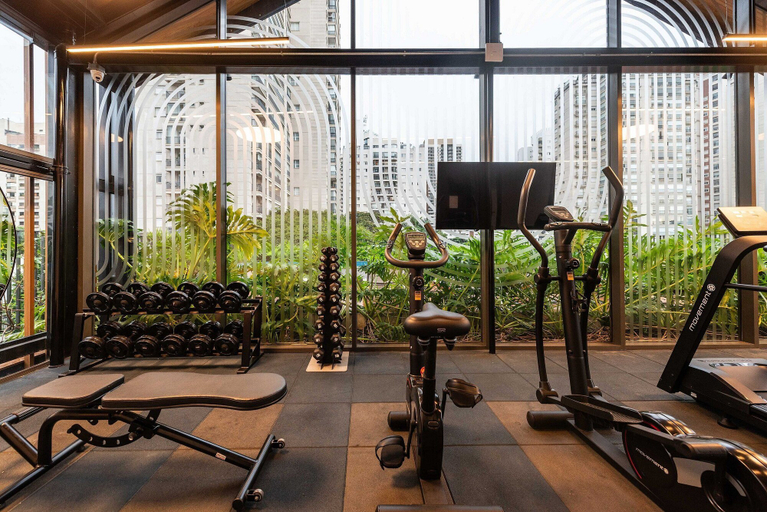 Fitness facility 4, Studio a 500m do Allianz Parque, São Paulo