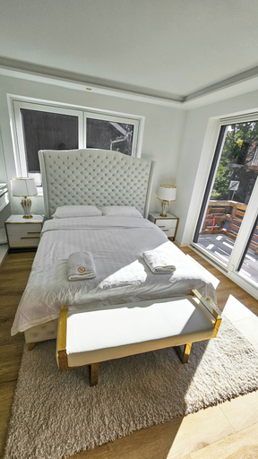 Bedroom 2, Luxus Neubau 65m2 City Wohnung in Munich, München