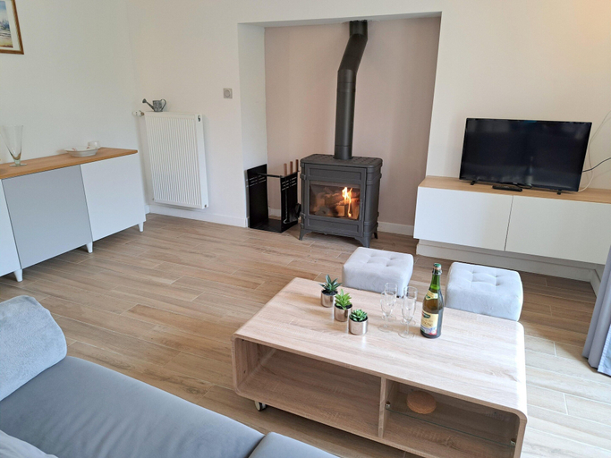Living room 3, Holiday Home in Telgruc-sur-mer by Sandy Beach, Finistère