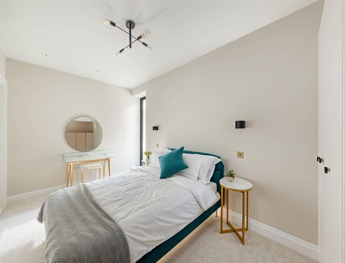 Bedroom 4, Wimbledon Apartment, London