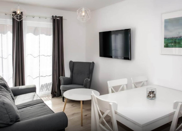Living room 5, Comfortable house with a terrace, sauna, jacuzzi, Gryfice