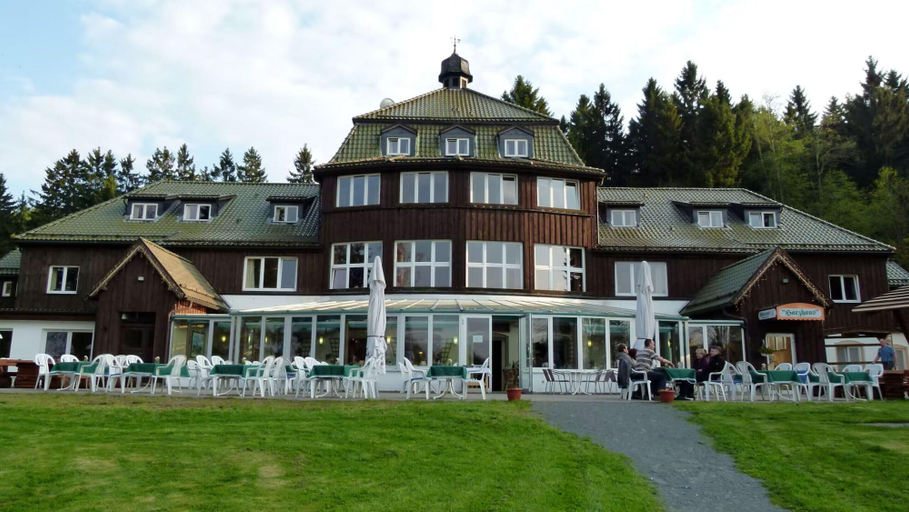 View from property 3, Schönes Ferienhaus direkt am Schwarzwildgehege, Harz
