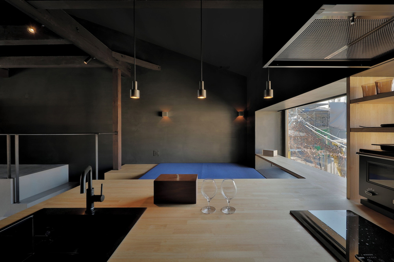 Private kitchen, Nozomu House02, Kyoto