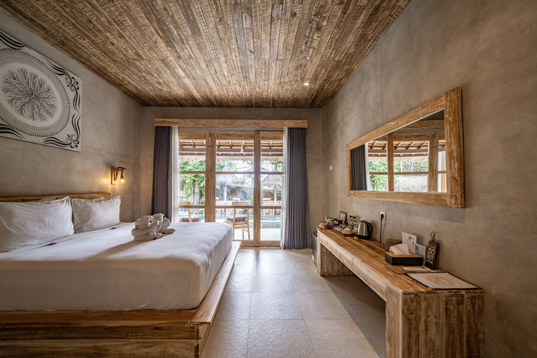 Bedroom 3, Golden Garuda Cottages at Diamond Beach, Klungkung
