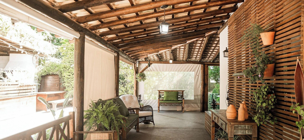 Terrace/patio 4, Sítio Simon com Piscina Privativa - SC, Imbituba