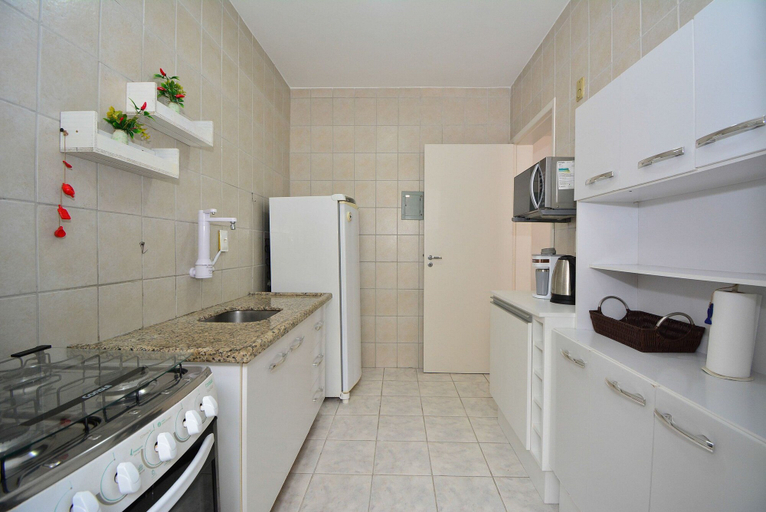 Private kitchen 5, Apartamento na Trindade - CEN008, Florianopolis