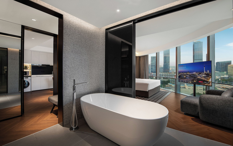 Bathroom 5, IntercityHotel Futian Zhongzhou Bay, Shenzhen