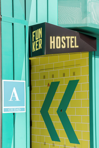 Front of property 2, Funker Hostel, Málaga