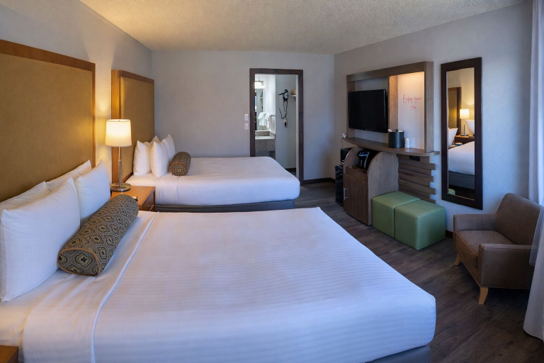 Bedroom 4, The Dalles Inn, Wasco