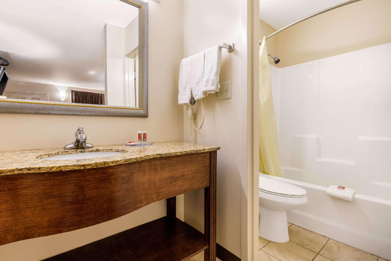 Bathroom 4, Econo Lodge, Cherokee