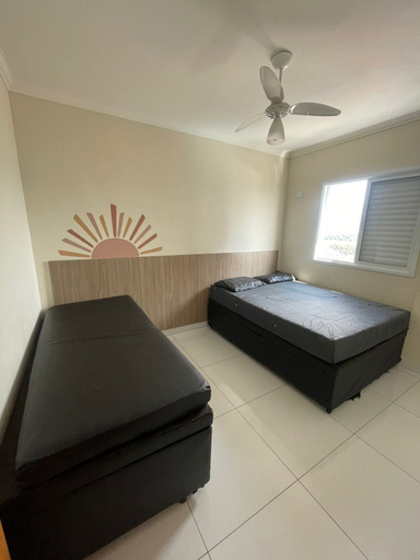 Room 2, Apart Hotel Santos - Costa Douurada, Praia Grande