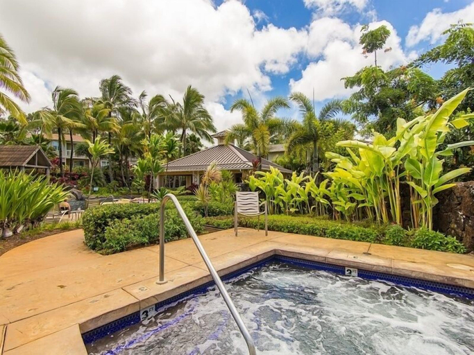 Spa, Nihilani 26a 3 Bedroom Condo by RedAwning, Kauai