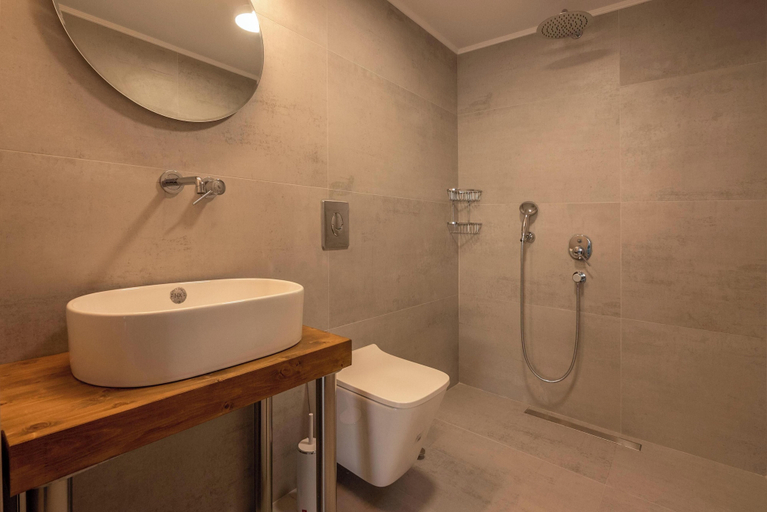Bathroom 4, Alma Natura Villas With Sea View, Crete