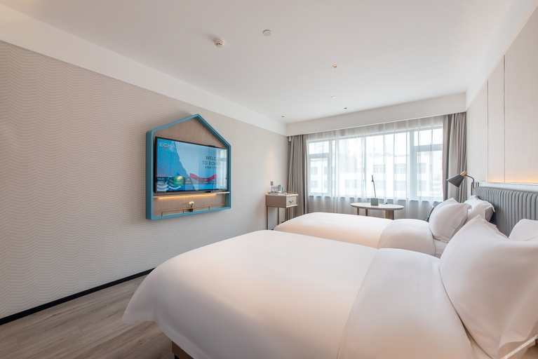 Bedroom 2, Echarm Hotel Zhanjiang Suixi Quanfeng Plaza, Zhanjiang