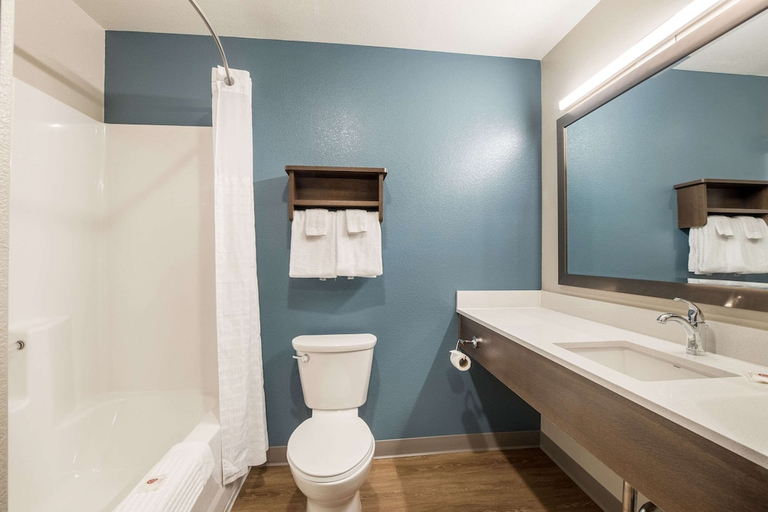 Bathroom 4, WoodSpring Suites Colton, San Bernardino