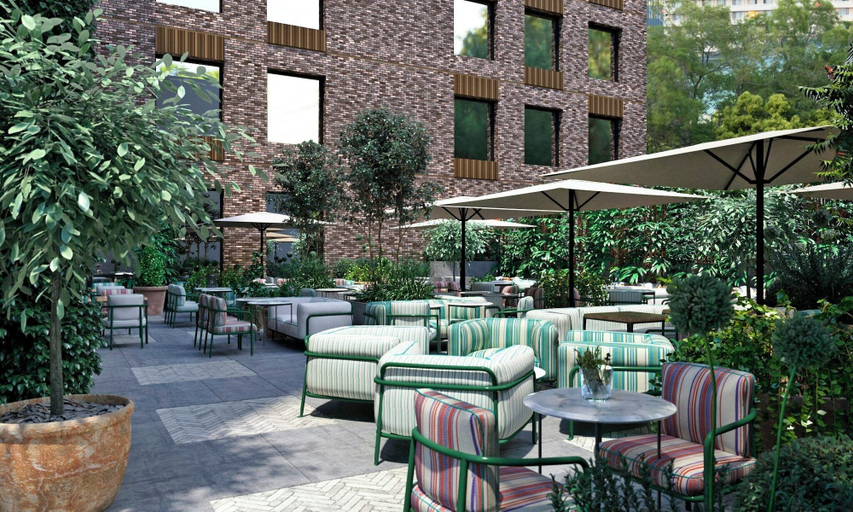 Courtyard 3, Belle Guldsmeden, Århus