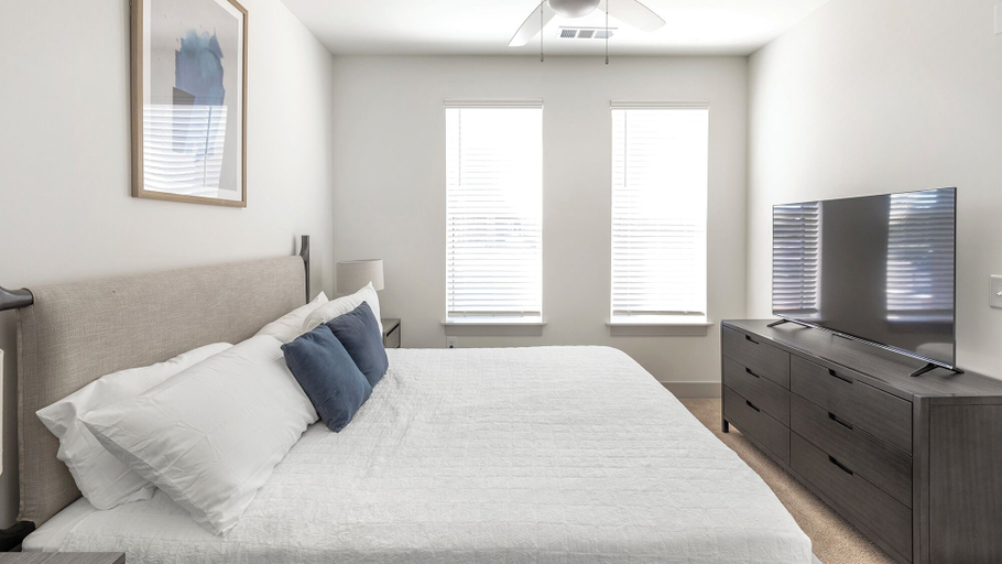 Bedroom 2, Landing Apartments Huntsville, Madison