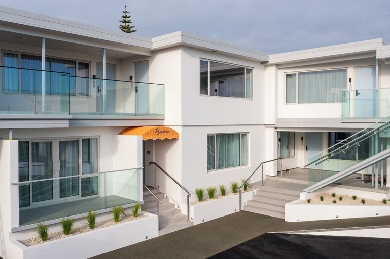 Exterior detail, The Sea Breeze, Timaru