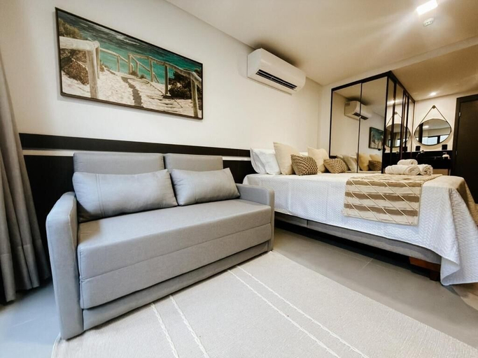 Room 3, PÉ NA AREIA NO CARIBESSA - FLAT COMPLETO, João Pessoa