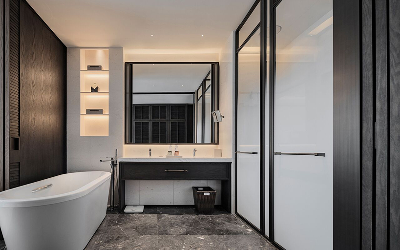 Bathroom 5, WHITE SWAN HOTEL SHANTOU, Shantou