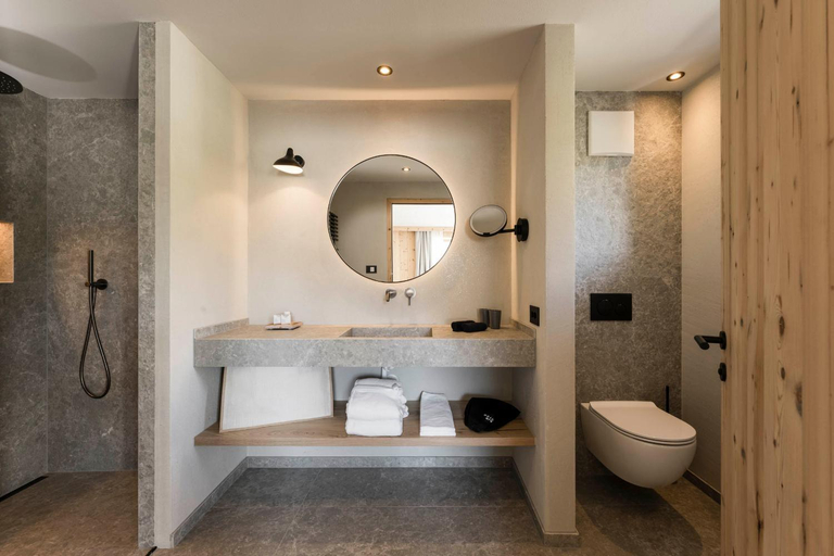 Bathroom 4, Miraval NaturHotel, Bolzano