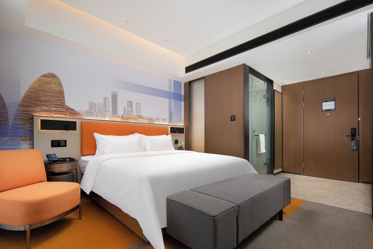 Bedroom 4, Hampton by Hilton Beijing Wangjing, Beijing