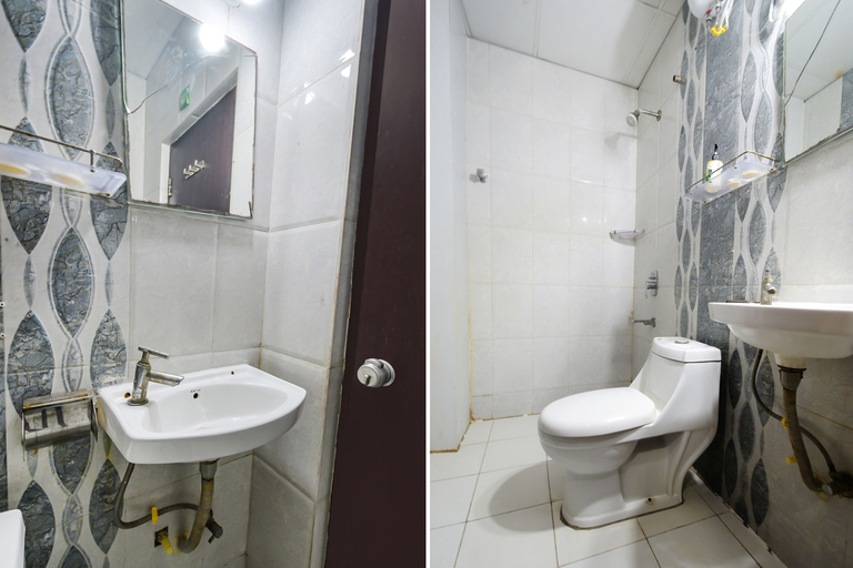Bathroom 4, Fabhotel Tals Hitech, Hyderabad