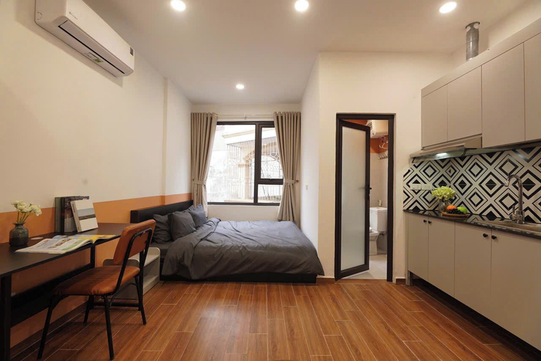 Bedroom 3, Fuji Hotel and Apartment Cau Giay, Cầu Giấy