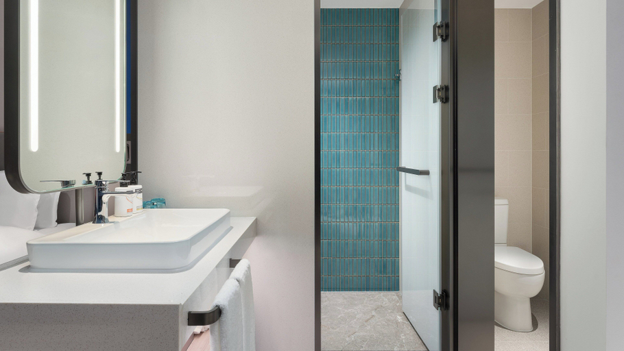 Bathroom 5, Holiday Inn Express PUER SIMAO by IHG, Pu'er
