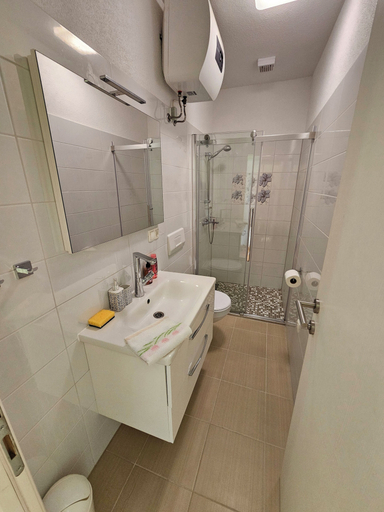Bathroom 3, Oleander, Three-bedroom Apt in Trogir, Trogir