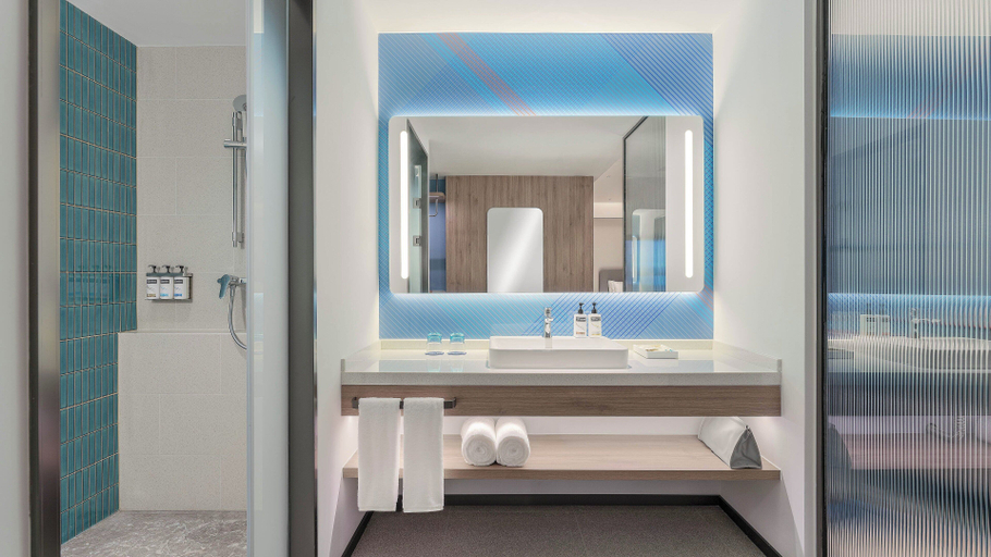 Bathroom 5, Holiday Inn Express PUER SIMAO by IHG, Pu'er