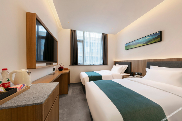 Bedroom 2, Lighten Hotel, Xianyang