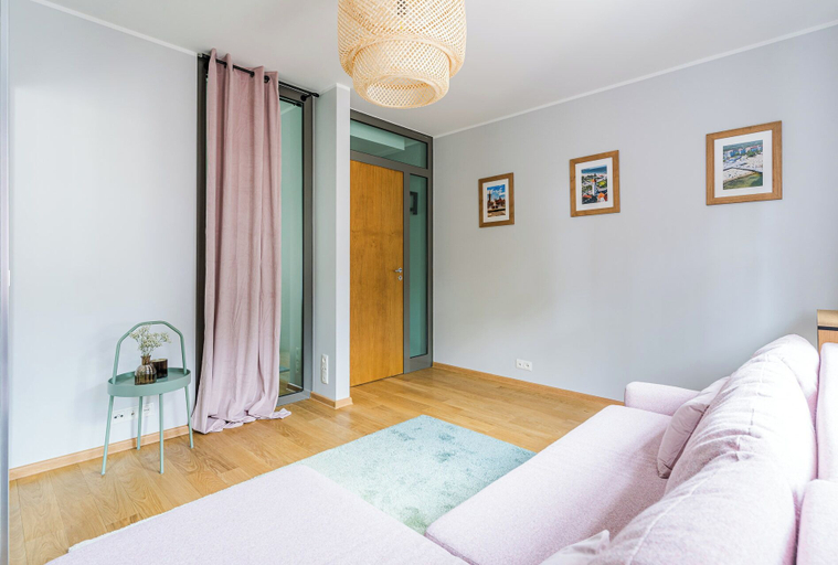 Living area 2, Imperial Apartments - Nadmorski Zen, Sopot