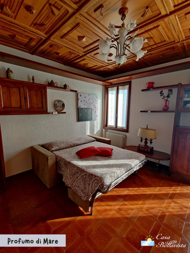 Bedroom 2, Casa Bellavista, Savona