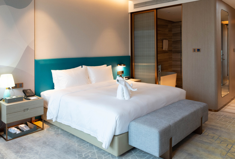 Bedroom 2, Zhuhai Hongsanyi Hotel, Zhuhai