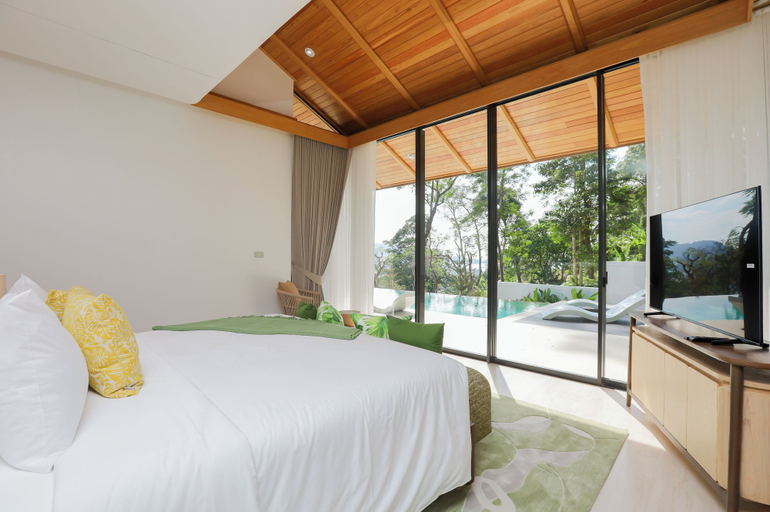 View from room, Le Foret Villa Patong, Pulau Phuket