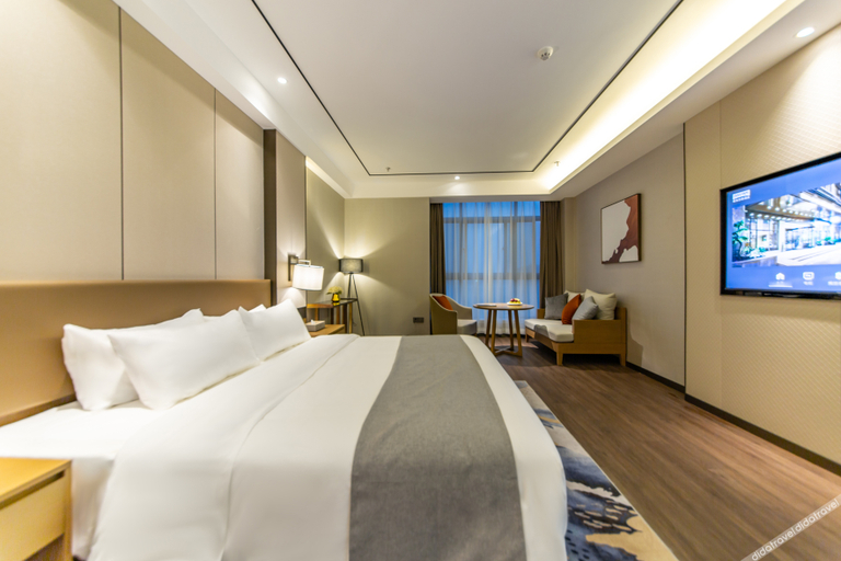 Bedroom 2, 戴維思慕ホテル(閻良航空基地)(David's Hospitality Hotel (Yanliang Aviation Base)), Xi'an