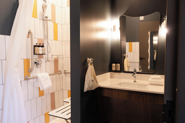 Bathroom 5, Hotel Alexander, Blue Earth