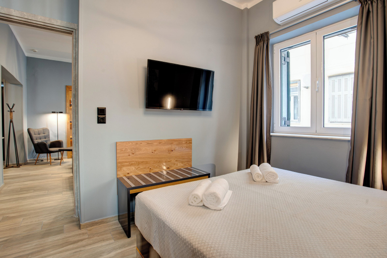 Bedroom 2, Agora Apartments, North Aegean
