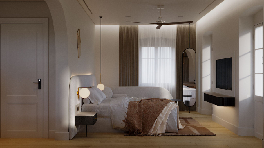 Bedroom 3, The Calliston, Ionian Islands