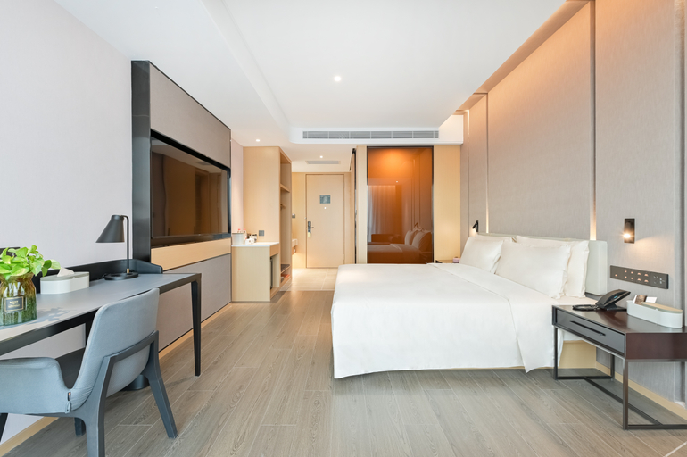 Bedroom 2, Atour Hotel North Chaoyang Road Changying, Beijing